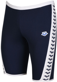 Męskie stroje kąpielowe Arena Icons Swim Jammer Solid Navy/White