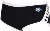 Męskie stroje kąpielowe Arena Icons Swim Low Waist Short Solid Black/White