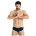 Męskie stroje kąpielowe Arena Icons Swim Low Waist Short Solid Black/White