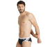 Męskie stroje kąpielowe Arena Icons Swim Brief Solid Black/White