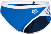 Męskie stroje kąpielowe Arena Icons Swim Brief Solid Royal/White