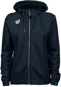 Bluza damska Arena Women Team Hooded Jacket Panel Navy