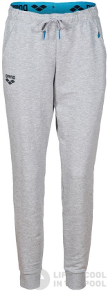 Spodnie damskie Arena Women Team Pant Solid Medium Grey/Heather