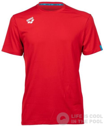 Koszulka męska Arena Team T-Shirt Solid Red