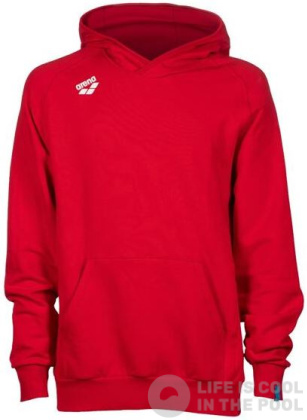 Bluza Arena Team Unisex Hooded Sweat Panel Red