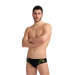 Męskie stroje kąpielowe Arena Swim Briefs Graphic Black/Soft Green