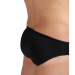 Męskie stroje kąpielowe Arena Swim Briefs Graphic Black/Soft Green