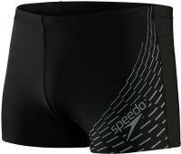 Męskie stroje kąpielowe Speedo Medley Logo Aquashort Black/Ardesia