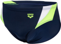 Męskie stroje kąpielowe Arena Swim Briefs Panel Navy/Green/White