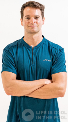 Koszulka męska Finis Tech Polo Mens Navy