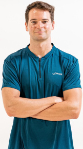 Koszulka męska Finis Tech Polo Mens Navy