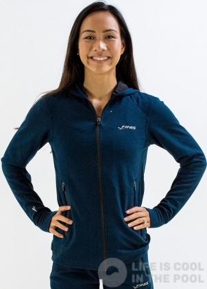 Bluza damska Finis Tech Jacket Womens Navy