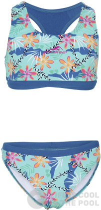 Damski strój kąpielowy Aquafeel Sea Flowers Racerback Girls Multi