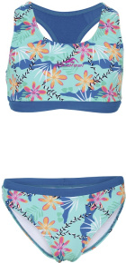 Damski strój kąpielowy Aquafeel Sea Flowers Racerback Girls Multi