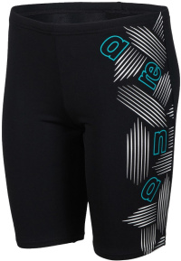 Stroje kąpielowe dla chłopców Arena Boys Swim Jammer Graphic Black