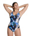 Damski strój kąpielowy Arena Bodylift Pamela Swimsuit Lightcross C-Cup Black/Multi