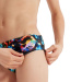 Stroje kąpielowe dla chłopców Speedo 6.5cm Digital Allover Brief Boy Black/Hypersonic Blue/Orange/Lumo Green