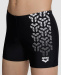 Stroje kąpielowe dla chłopców Arena Boys Kikko V Swim Short Graphic Black/White