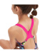 Damski strój kąpielowy Speedo Allover Splashback Girl Black/Pink/Indigo Glow/Blue/Lumo Green