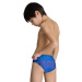 Stroje kąpielowe dla chłopców Arena Boys Swim Brief Graphic Royal/Fluo Red