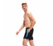 Męskie szorty kąpielowe Speedo Hyper Boom Splice 16 Watershort Black/Beach Blue/True Navy