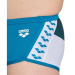 Męskie stroje kąpielowe Arena Planet Swim Low Waist Short Blue Cosmo/White