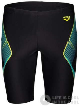 Męskie stroje kąpielowe Arena My Crystal Swim Jammer Black