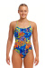 Damski strój kąpielowy Funkita Mixed Mess Diamond Back One Piece