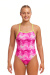 Damski strój kąpielowy Funkita Pink Caps Tie Me Tight One Piece