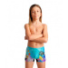 Strój kąpielowy dla chłopców Arena Boys Swim Short Placement Black/Multi