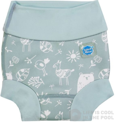 Strój kąpielowy dla niemowląt Splash About Happy Nappy Duo Sunny Bear