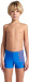 Strój kąpielowy dla chłopców Arena Boys Kikko V Swim Short Graphic Blue China/Calypso Coral