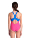 Stroje kąpielowe dla dziewczynek Arena Splash Point Swimsuit V Back Girls Fuschia