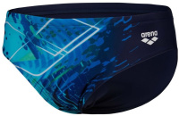 Męskie stroje kąpielowe Arena Funny Spot Swim Brief Navy/Multi