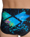 Strój kąpielowy dla chłopców Arena Multi Pixels Swim Briefs Boys Black