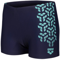 Arena Kikko V Swim Short Graphic Boys Navy