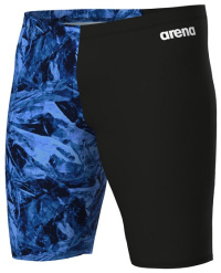 Arena Performance Team Crackle Swim Jammer Black/Blue Multi